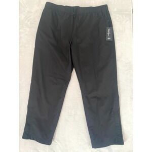 Walter Hagen Majors 11 HydroHalt Golf Rain Pants Men 2XL Black Hydroproof Ultra